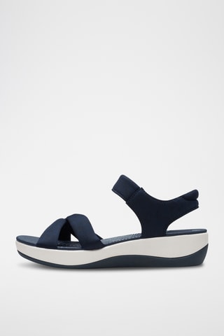 Sandales compensées Arla - Bleu marine