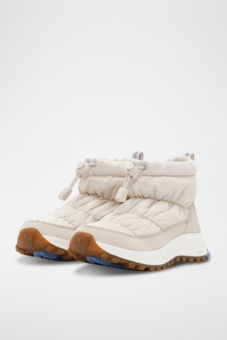 Baskets montantes en cuir ATLTrek - Ecru