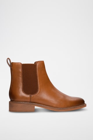 Bottines en cuir Cologne - Marron