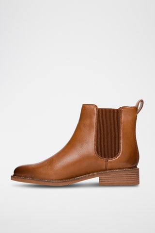 Bottines en cuir Cologne - Marron