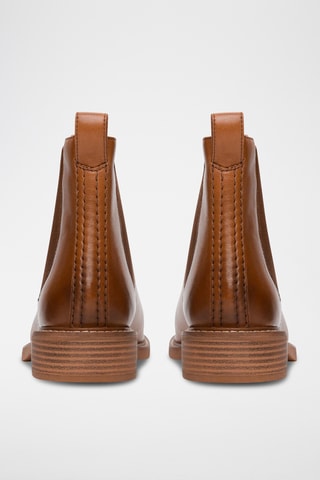 Bottines en cuir Cologne - Marron