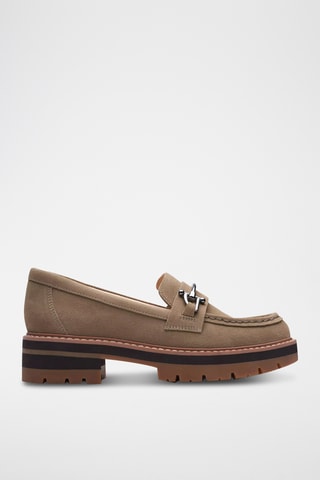 Mocassins en nubuck Orianna - Beige