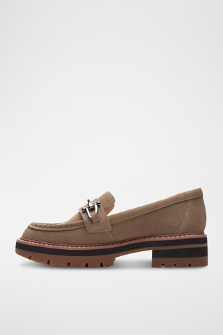Mocassins en nubuck Orianna - Beige