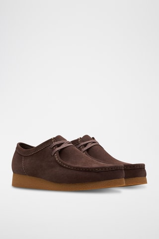 Mocassins en nubuck WallabeeEVO - Marron foncé