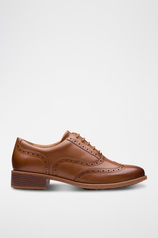 Richelieus en cuir Havisham - Marron