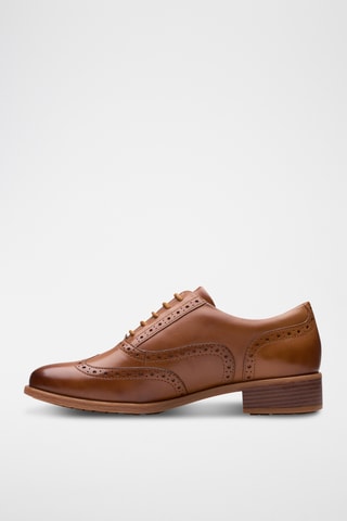 Richelieus en cuir Havisham - Marron