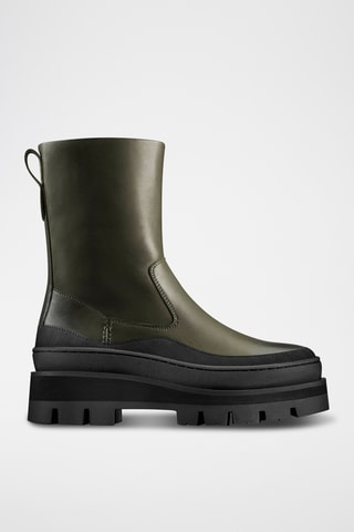 Bottines en cuir Orianna2 - Vert