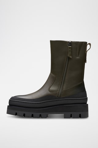 Bottines en cuir Orianna2 - Vert