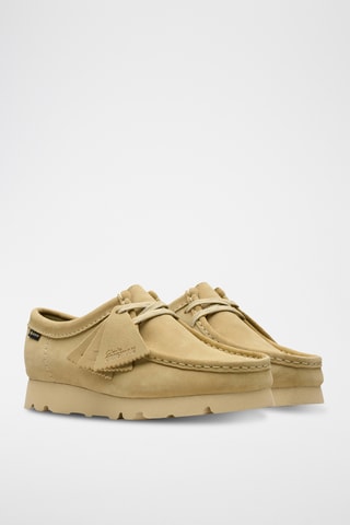 Mocassins en nubuck Wallabee - Beige clair