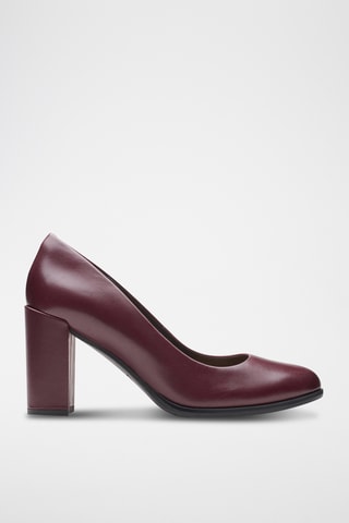 Escarpins en cuir Freva85 - Bordeaux