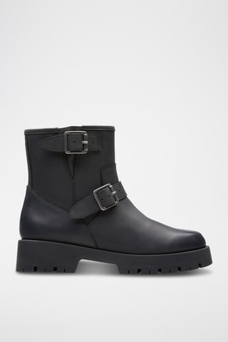 Bottines en cuir Ledwick - Noir