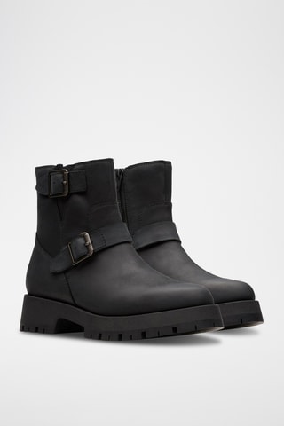 Bottines en cuir Ledwick - Noir