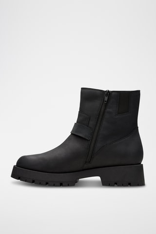 Bottines en cuir Ledwick - Noir