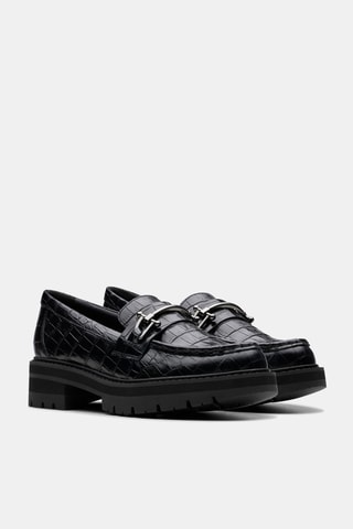 Mocassins en cuir Orianna - Noir