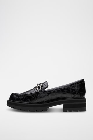 Mocassins en cuir Orianna - Noir