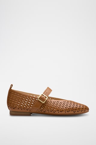 Babies en cuir Fawna - Marron