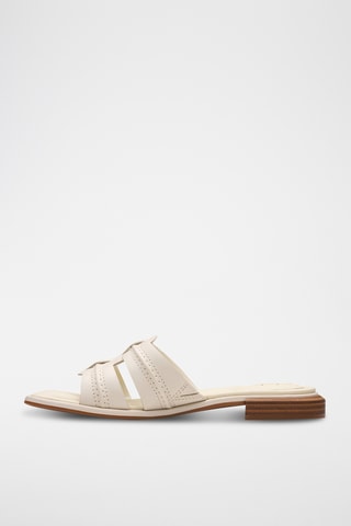Mules en cuir Ariany - Ecru
