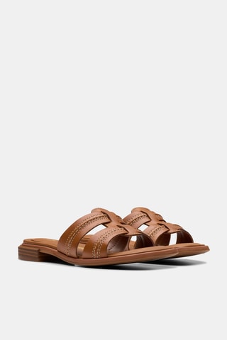 Mules en cuir Ariany - Marron