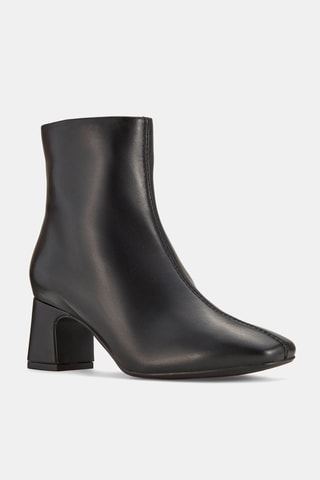Bottines en cuir Fernie - Noir