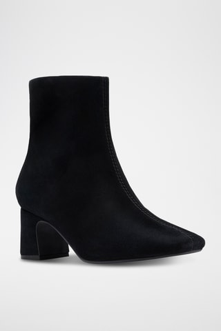 Bottines en nubuck Fernie - Noir