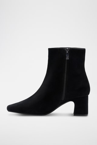 Bottines en nubuck Fernie - Noir
