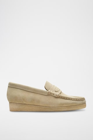Mocassins en nubuck WallabeeLoafer - Beige