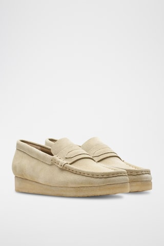 Mocassins en nubuck WallabeeLoafer - Beige