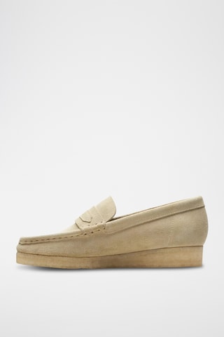 Mocassins en nubuck WallabeeLoafer - Beige