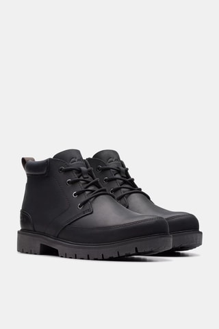 Boots en cuir Rossdale - Noir