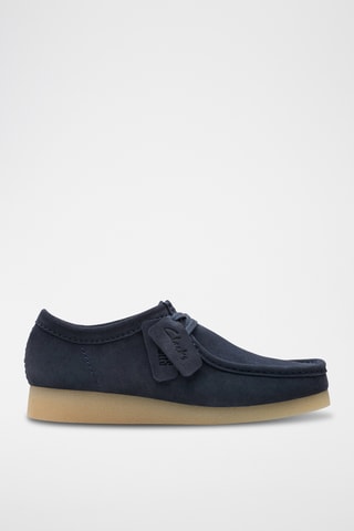 Mocassins en nubuck WallabeeEVO - Bleu marine