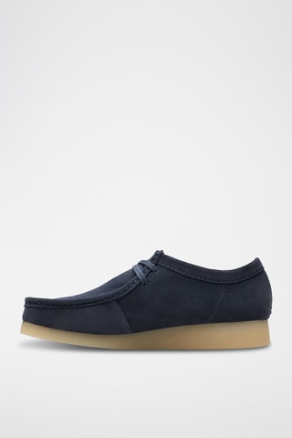 Mocassins en nubuck WallabeeEVO - Bleu marine