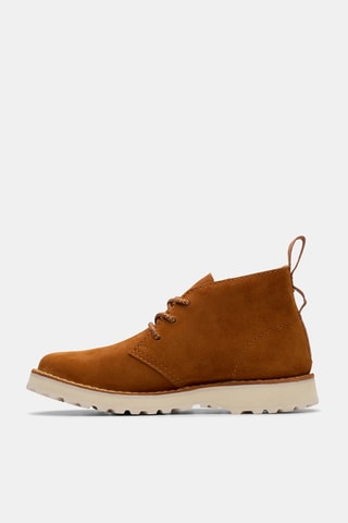 Boots en nubuck Solsbury - Marron