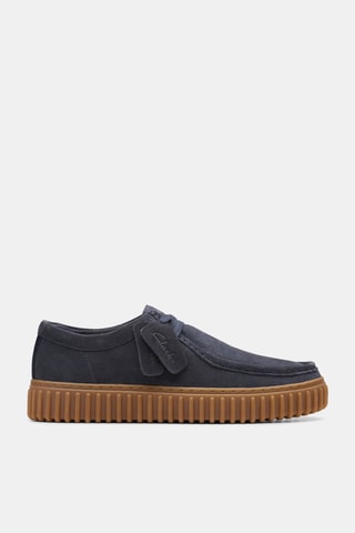 Mocassins en nubuck Torhill - Bleu cobalt
