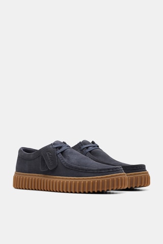 Mocassins en nubuck Torhill - Bleu cobalt