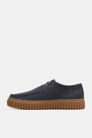 Mocassins en nubuck Torhill - Bleu cobalt