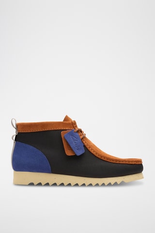 Boots en nubuck Wallabee2 - Marron et noir