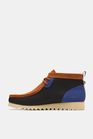 Boots en nubuck Wallabee2 - Marron et noir