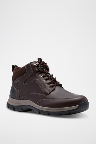Boots en cuir Spypath - Marron foncé