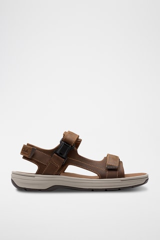 Sandales en cuir Saltway - Marron