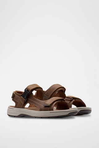 Sandales en cuir Saltway - Marron