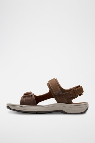 Sandales en cuir Saltway - Marron