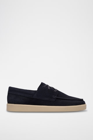 Derbys en nubuck Lockford - Bleu marine