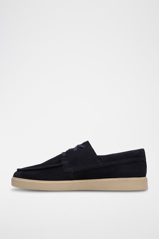 Derbys en nubuck Lockford - Bleu marine