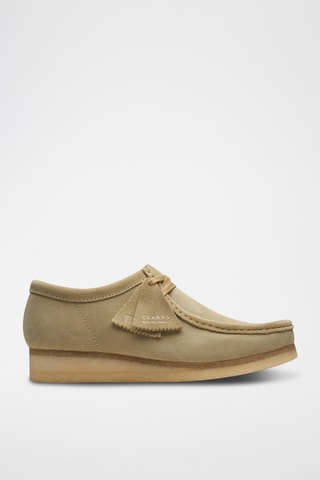 Mocassins en nubuck Wallabee - Beige