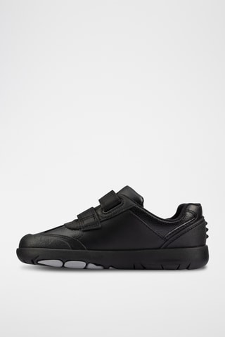 Baskets en cuir Rex - Noir