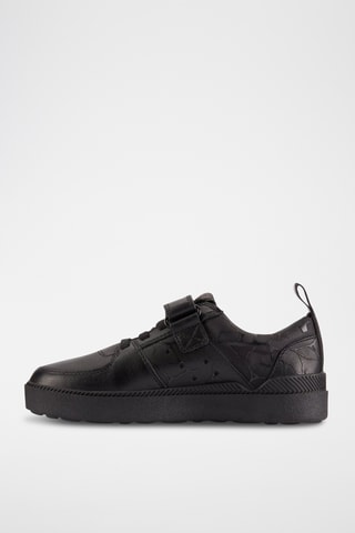 Baskets en cuir ST - Noir