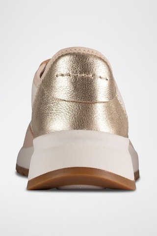 Baskets en cuir DashLite - Beige