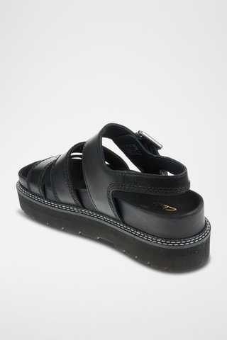 Sandales en cuir Orianna - Noir