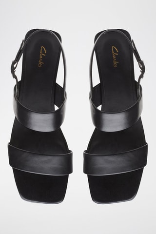 Sandales en cuir Seren25 Strap - Noir