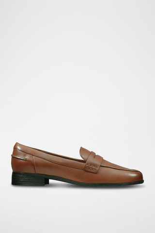 Mocassins en cuir Hamble - Bleu marine